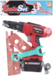 Perceuse électrique pour enfants avec accessoires