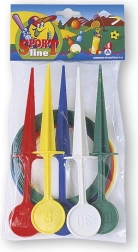 Jeu de lancer Androni avec anneaux