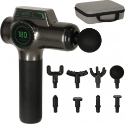 Pistolet de massage portable avec écran LED 8 en 1