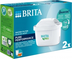 Cartouches de rechange BRITA Maxtra Pro Pure Performance, 2 pcs