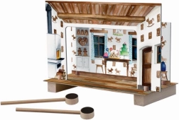 Théâtre magnétique Maison en pain d'épices