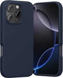 Coque en silicone Vention pour iPhone 16 Pro Max avec MagSafe, bleu