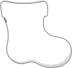 Emporte-pièce Orion en acier inoxydable chaussette de Noël 6 cm