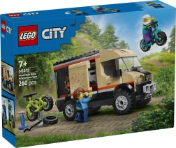 LEGO City fourgon avec vélos tout-terrain