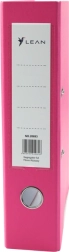 Classeur à levier A4 75 mm rose LEAN