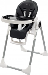 Chaise haute Iris New Baby, noire