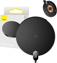 Chargeur sans fil Baseus avec écran LED 15 W noir