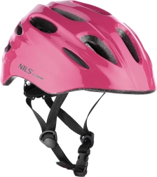 Casque de vélo avec feu clignotant Nils Extreme MTW01 – Rose (5864)