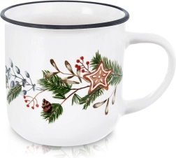 Tasse en céramique 330 ml avec motif hivernal