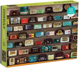 Puzzle Galison radios vintage 1000 pièces