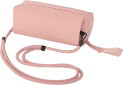 Sacoche sunnylife pour dji osmo pocket 3, insta360 go ultra, caméra sportive et smartphone (rose)
