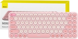 Clavier sans fil Baseus K01A rose