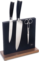 Support magnétique double face pour couteaux Black 24 × 24 cm