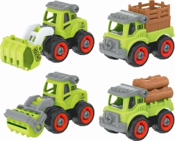 Voitures agricoles à visser 4 pcs
