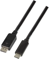 Câble USB‑C vers DisplayPort 1.2 1,8 m (USB 3.2 Gen 1)