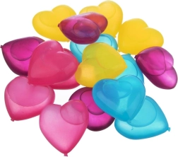 Lot de 20 cubes rafraîchissants réutilisables en forme de cœur