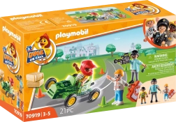 Playmobil Duck On Call Opération de sauvetage Aide au pilote