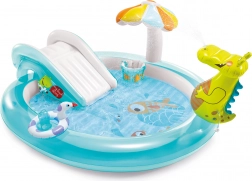Piscine gonflable pour enfants avec toboggan INTEX