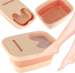 Bain de pieds pliable avec massage