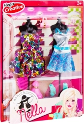 Vêtements et accessoires pour poupées – lot de 6 pièces