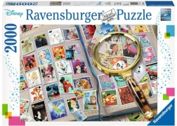 Puzzle 2000 pièces Collection de timbres-poste