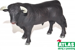 Figurine de taureau peinte à la main