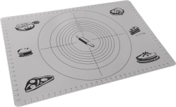 Tapis de pâtisserie en silicone 65 × 45 cm avec repères