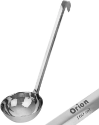 Louche en acier 160 ml, 34 cm
