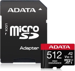 Carte microSD ADATA High Endurance 512GB