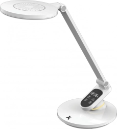 Lampe de bureau LED Artis blanche