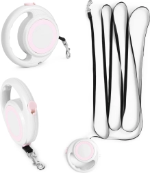 Laisse automatique rétractable pour chiens et chats 4,2 m avec frein PETSI