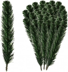 Brindilles d'épinette synthétiques 29 cm - paquet de 40 pièces