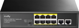 Commutateur Cudy PoE+ 8 ports avec 2 ports uplink gigabit
