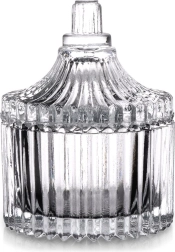 Sucrier en verre avec couvercle 80 ml