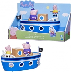 Peppa Pig – le bateau à vapeur de Papy, jouet bateau avec figurines