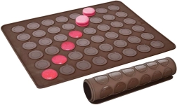 Tapis en silicone pour macarons 39,5 × 29,5 cm