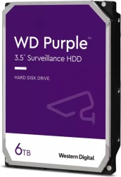 Disque dur WD Purple 6 To 3,5" 256 Mo 5400 tr/min WD64PURZ