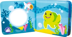 Livre de bain magique pour bébés avec sifflet