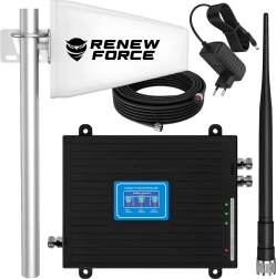Kit amplificateur de signal GSM, 3G et 4G LTE Renew Force