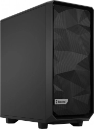 Fractal Meshify 2 Compact Black Solid – boîtier PC compact à haut débit d’air