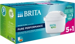 Cartouche filtrante remplaçable BRITA Maxtra Pro Pure Performance 5+1 pcs