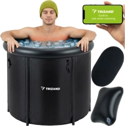 Bain de glace portable 200 L avec accessoires TRIZAND