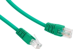 Câble patch cat 6 UTP 1 m vert