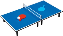 Tennis de table – table bleue portable de taille moyenne avec accessoires