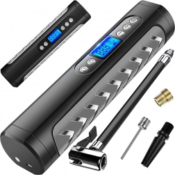 Compresseur de pneu rechargeable pour vélos et voitures avec écran LCD