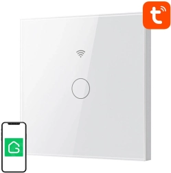 Interrupteur tactile Wi‑Fi intelligent GOSUND SLS1 (simple, optionnel sans N) TUYA
