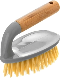 Brosse à récurer en bambou