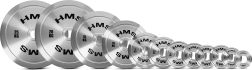 Disque olympique en acier HMS TOS 5 kg