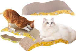 Transat grattoir écologique en carton pour chats