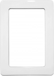 Cadre autocollant magnétique blanc 12,3x8,1 cm